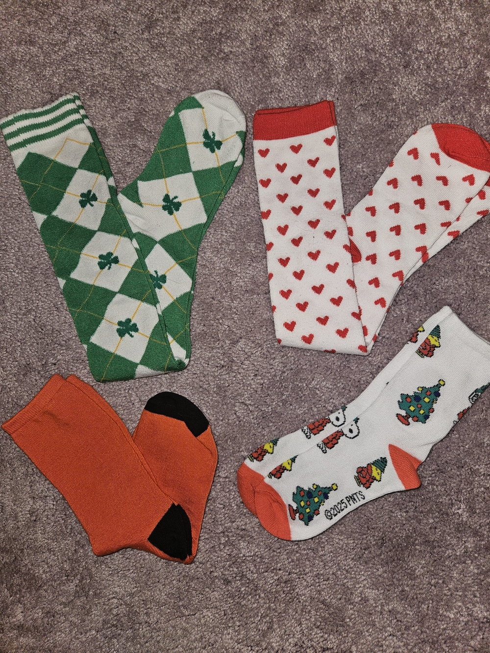 Assorted Holiday Socks - Multipack NWOT